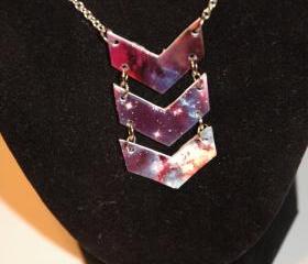Stellar Chevron Necklace
